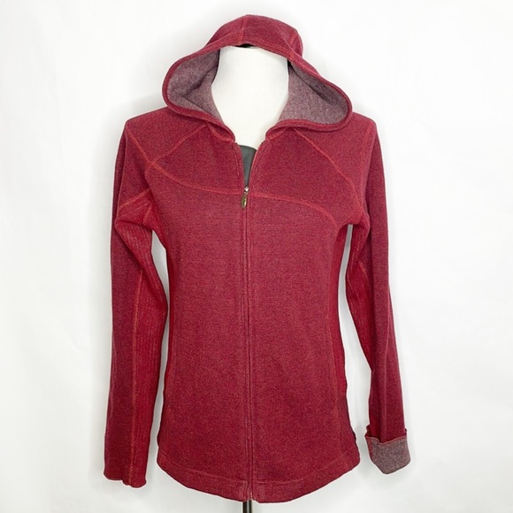 Mountain Hardwear Jackets & Blazers - Mountain Hardwear Burgundy Wool Blend Jacket (M)
